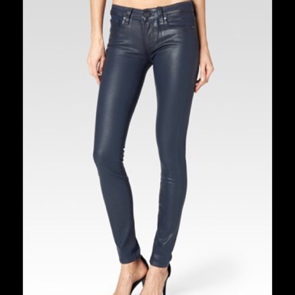paige coated jeans